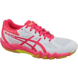 Scarpe da squash Asics Gel-Blade 7 M 1072A032-100 bianco bianco