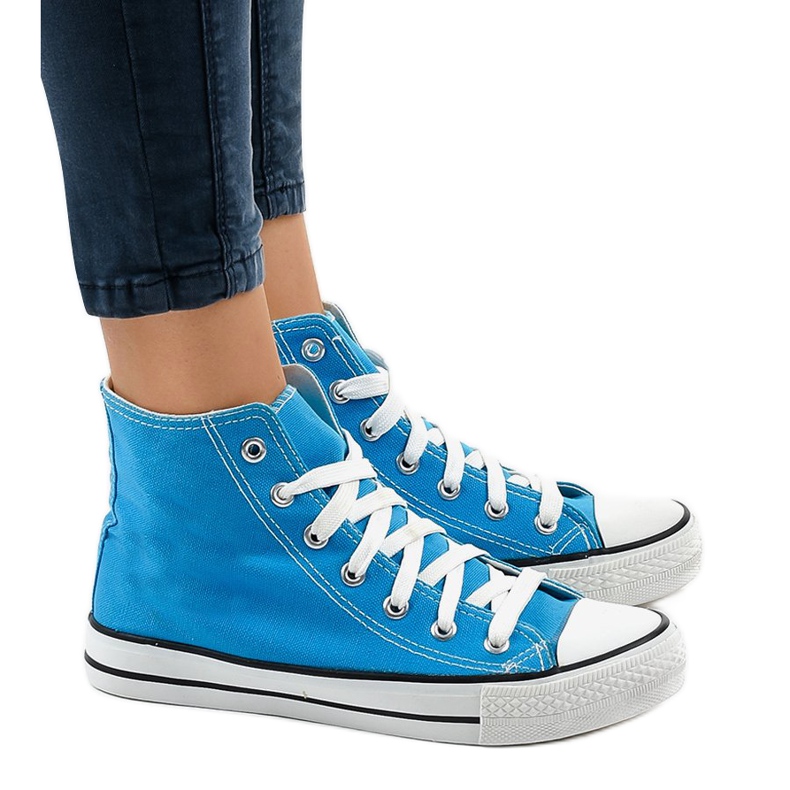 Sneakers alte classiche blu DTS8224-16