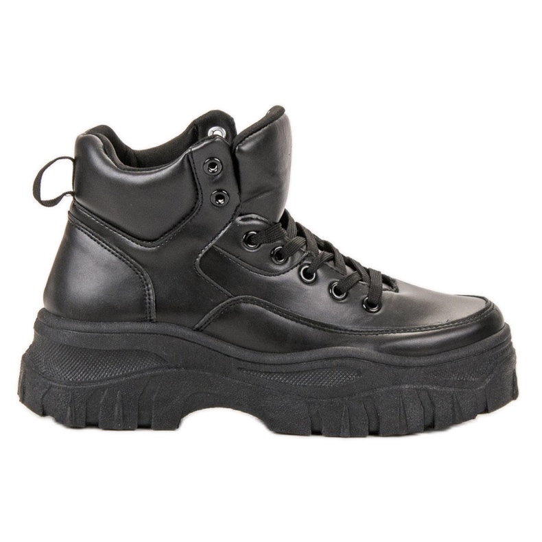 Kylie Scarpe stringate sulla piattaforma nero