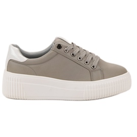 Kylie Scarpe sportive sulla piattaforma grigio
