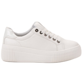 Kylie Scarpe sportive sulla piattaforma bianca