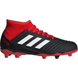 Scarpe da calcio Adidas Preadtor 18.3 Fg Jr DB2318 nero nero