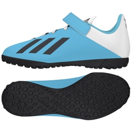 Adidas X 19.4 H&amp;L Tf Jr EF9126 scarpe blu