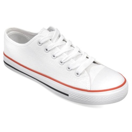 Sneakers bianche L4006 bianco