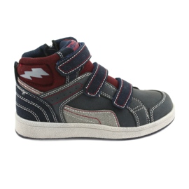 Scarpe sportive alte American Club ES blu navy