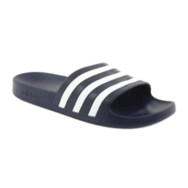 Ciabatte Adidas Adilette Aqua M F35542 bianca blu navy