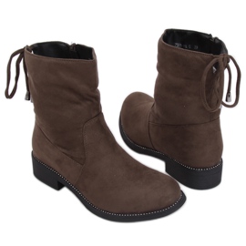 Stivali da donna verdi in kaki 7378-PA Green cachi