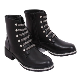 Stivali militari neri CH1818-1 Black nero