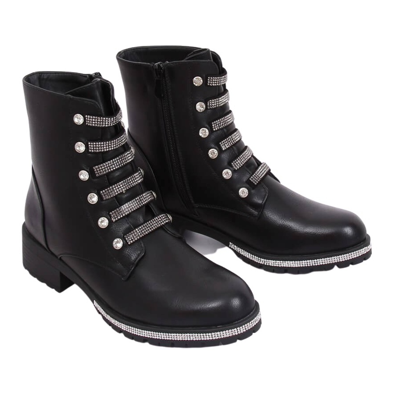 Stivali militari neri CH1818-1 Black nero