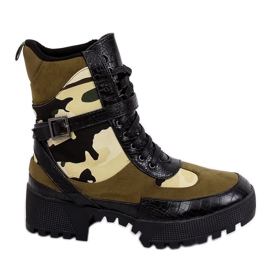 Stivali mimetici GLV003 Oliva verde