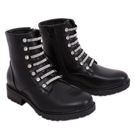 Stivali militari neri NC876 Black nero
