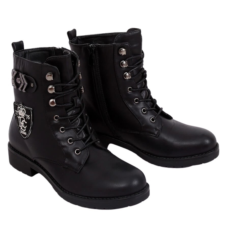 Stivali militari da lavoro neri X535 Black nero