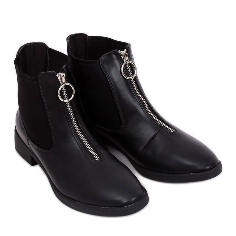 Stivali Jodhpur neri YF0531 Nero