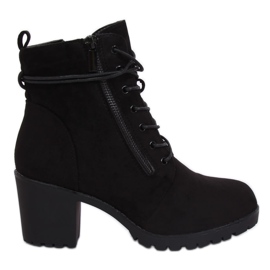 Stivali neri sulla protezione W358 Black nero