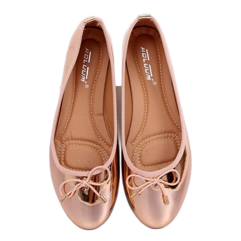 Ballerine metallizzate champagne 9988-139 Champagne rosa