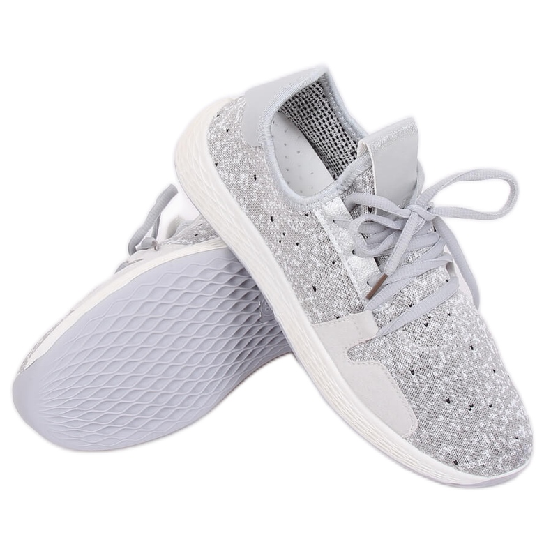 Grigio AK28P Scarpe sportive grigie