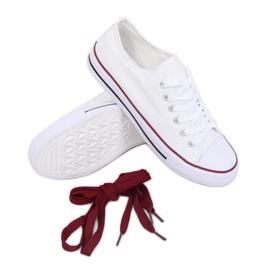 Sneakers da donna bianche B71M-3 White bianca
