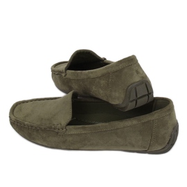 Verde Mocassini da donna R812-1 Verde