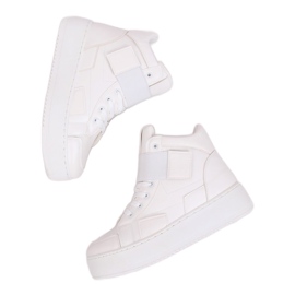 Sneakers bianche LA55 White bianca