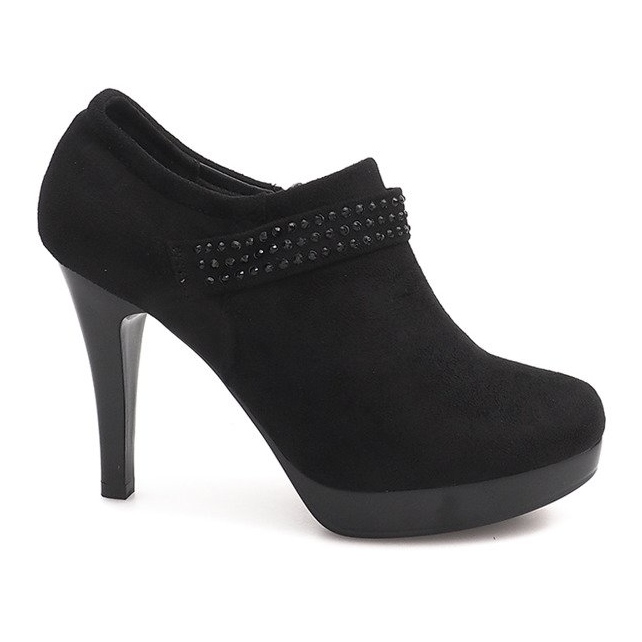 Stivali Eleganti Con Tacco Alto 9214-1 Nero