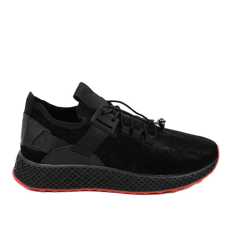 Scarpe sportive da uomo nere GM807 nero