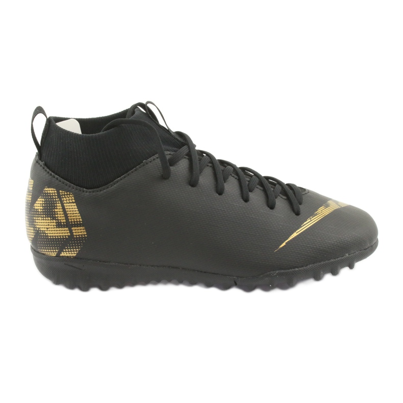 Nike Mercurial SuperflyX 6 Academy Gs Tf Jr AH7344-077 scarpe da calcio nero