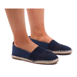 Sneakers Espadrillas traforate 188-38 Navy Blue blu navy