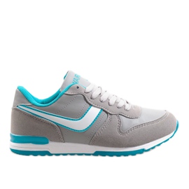 Sneakers sportive B1573-3 Grigie grigio