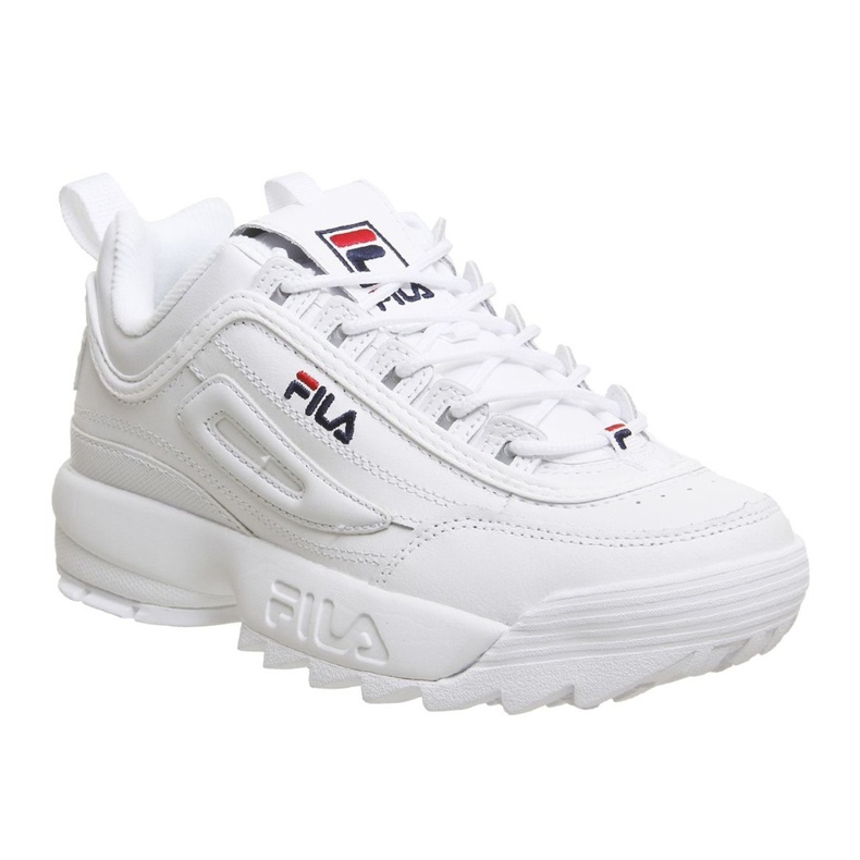 Fila Disruptor II Premium 125 bianco bianca