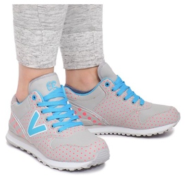 Sneakers sportive B1573-3 Grigie grigio