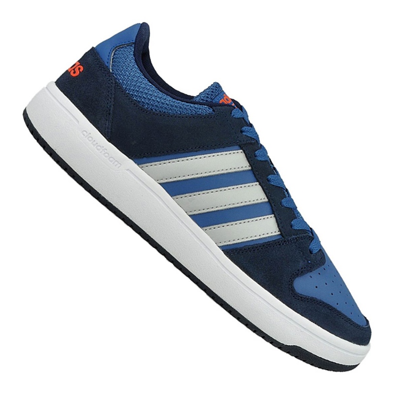 Adidas Cloudfoam Bb Hoops M AW3911 scarpe blu navy multicolore