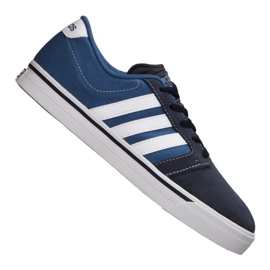 Scarpe Adidas Cloudfoam Super Skate M AW3895 bianco blu navy blu