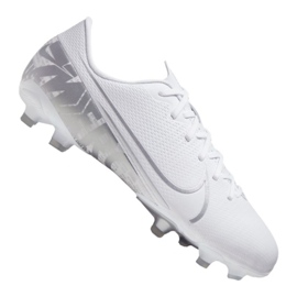 Scarpa da calcio Nike Jr Vapor 13 Academy Mg Jr AT8123-100 bianca bianca