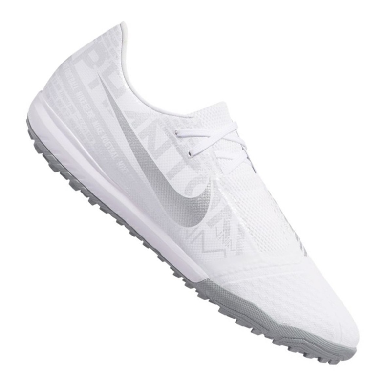 Scarpa da calcio Nike Phantom Vnm Academy Tf M AO0571-100 bianca bianca