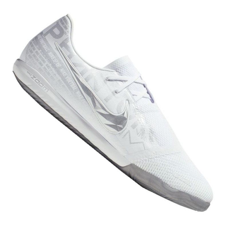 Scarpe indoor Nike Zoom Phantom Vnm Pro Ic M BQ7496-100 bianca bianca