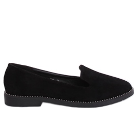 Mocassini neri lordsy N90 Black nero