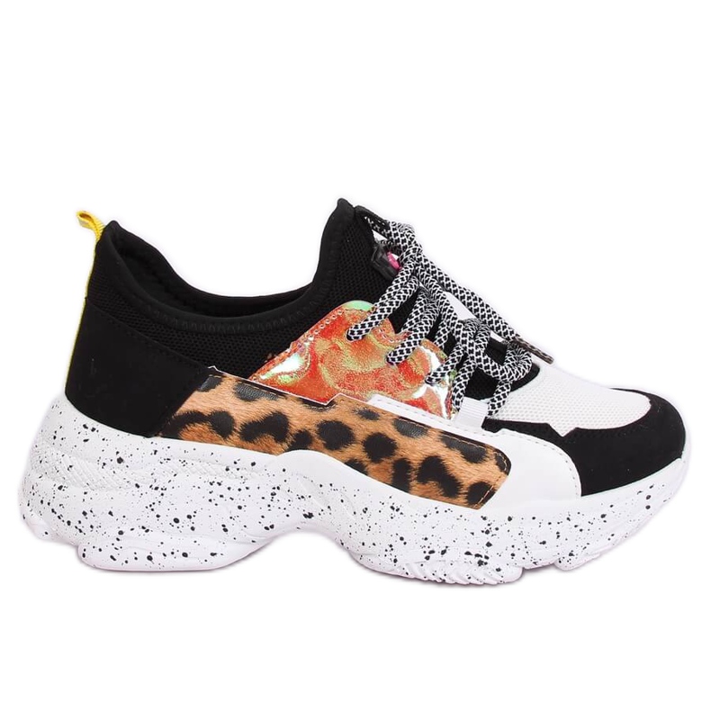 Scarpe sportive bianche e nere HL-04 Black multicolore