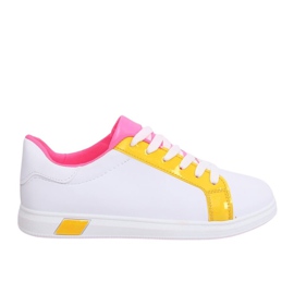 Sneakers da donna W-3116 Giallo bianco multicolore