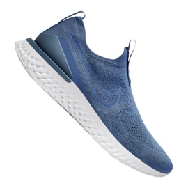 Scarpa Nike Epic Phantom React Flyknit M BV0417-401 blu