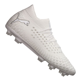 Puma Future 4.1 Custom Fg / Ag M 106106 01 scarpe da calcio bianco bianco
