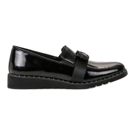 Filippo Scarpe Slip-on in pelle nero
