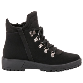 Vinceza Trapper alla moda nero
