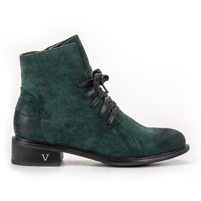 Vinceza Stivali da donna verde scuro