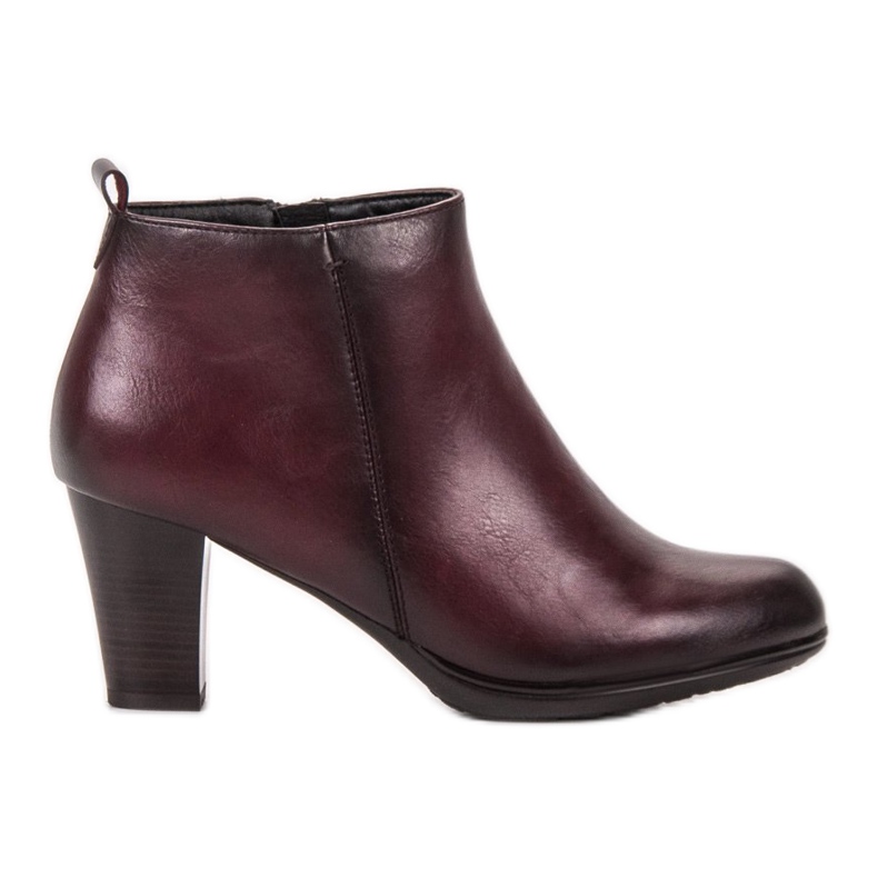 Vinceza Stivali con tacco basso rosso