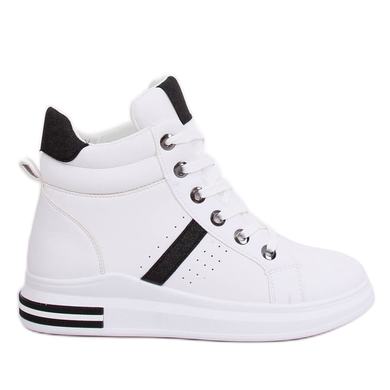 Sneakers bianche CB-19078 BIANCHE/NERE bianca