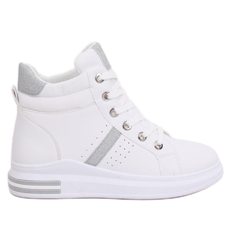 Sneakers bianche CB-19078 BIANCO / ARGENTO bianca