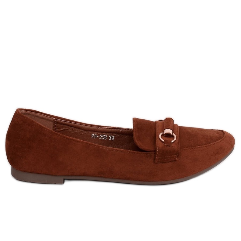 Mocassini donna mattone 99-259 D.ORANGE marrone