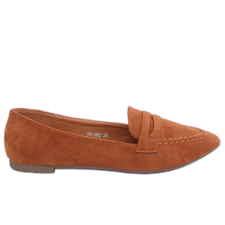 Mocassini da donna cammello 99-262 Camel marrone