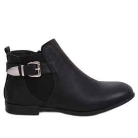 Stivali Jodhpur neri C206-1 Nero