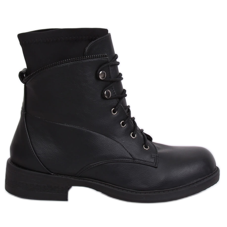 Stivali neri da donna nero 100-901B0-1 Nero